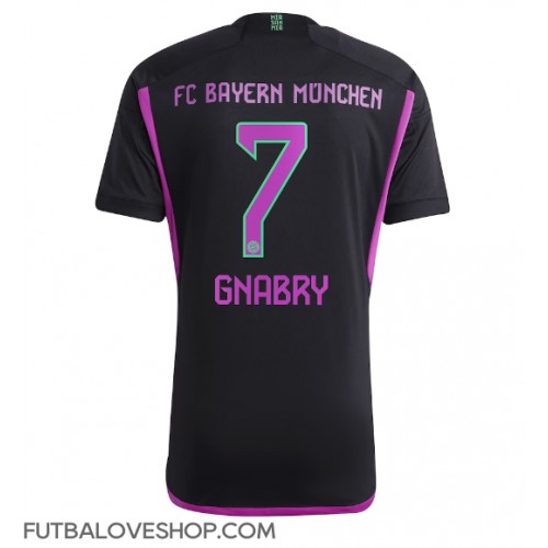 Dres Bayern Munich Serge Gnabry #7 Preč 2023-24 Krátky Rukáv